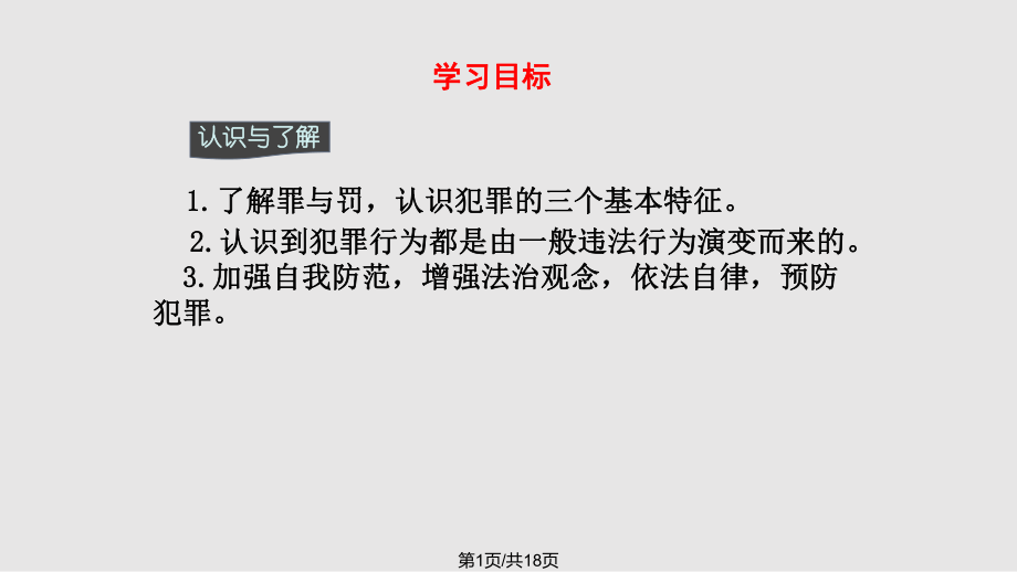 秋部編人教版道德與法治八級上冊預防犯罪PPT課件_第1頁