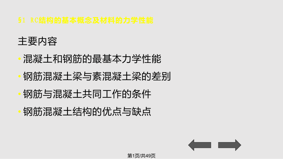 试验测得的抗压强用表示PPT课件_第1页