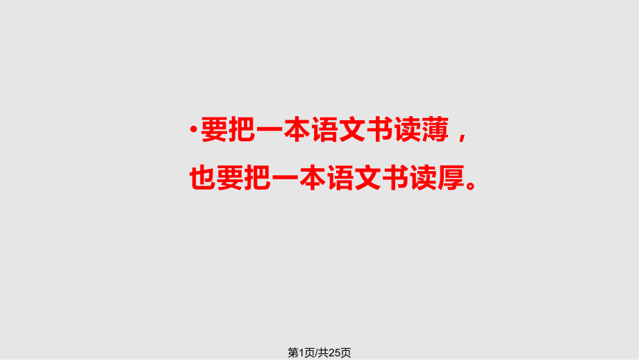 群文閱讀群思飛揚楊純彥群文閱讀講座資料PPT課件_第1頁