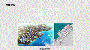 蓝海新港城项目整体定位及开发一期产品定位建议综合汇报PPT课件