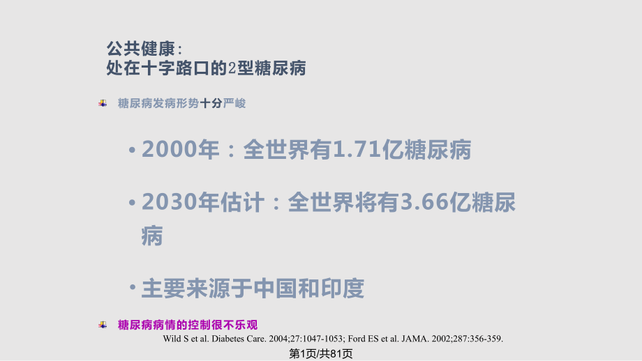 让我们一起改变糖尿病PPT课件_第1页