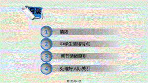 認識自己調節(jié)控制情緒主題班會PPT課件