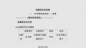 高三一輪復(fù)習(xí) 離子反應(yīng) 離子方程式PPT課件