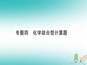 九年級(jí)化學(xué) 期末高頻專訓(xùn) 4 化學(xué)綜合型計(jì)算題習(xí)題 （新版）粵教版