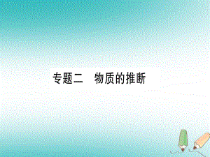 九年級(jí)化學(xué) 期末高頻專訓(xùn) 2 物質(zhì)的推斷習(xí)題 （新版）粵教版