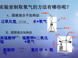 九年級化學上冊 第4單元 我們周圍的空氣 到實驗室去 氧氣的實驗室制取與性質 （新版）魯教版