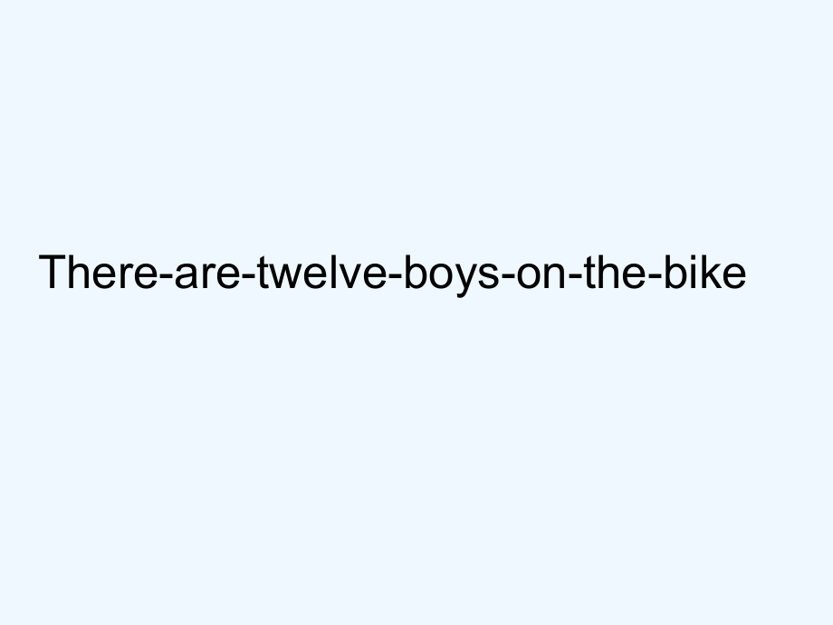 四年级上册英语课件－M7U2 There are twelve boys on the bike｜外研社（三起） (共21张PPT)_第1页