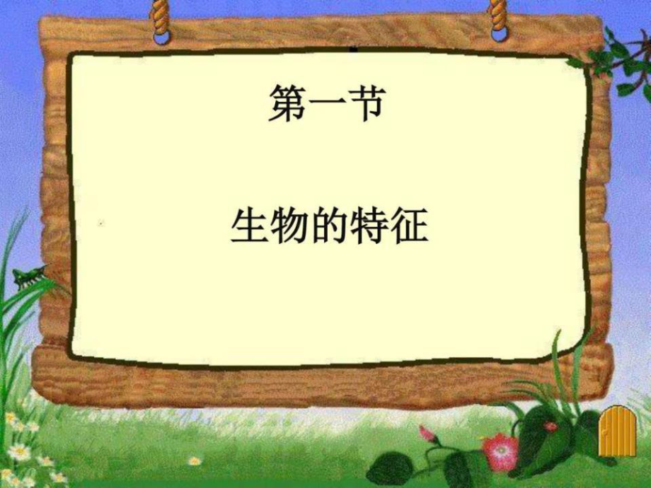 《生物的特征》ppt课件.ppt_第1页