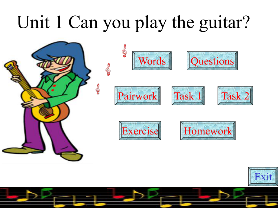 七年级下Unit1_Can_you_play__the_guitar_课件_第1页