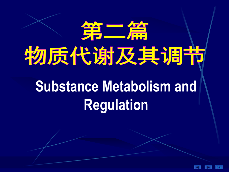 生物化學(xué)：第四章 糖代謝_第1頁(yè)