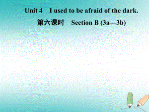 九年級(jí)英語全冊 Unit 4 I used to be afraid of the dark（第6課時(shí)）Section B（3a-3b） （新版）人教新目標(biāo)版