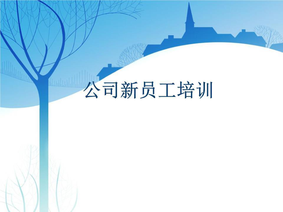 《公司新員工培訓(xùn)》PPT課件.ppt_第1頁