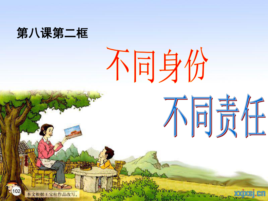 《不同身份有不同責(zé)任》上課課件(1)1_第1頁(yè)