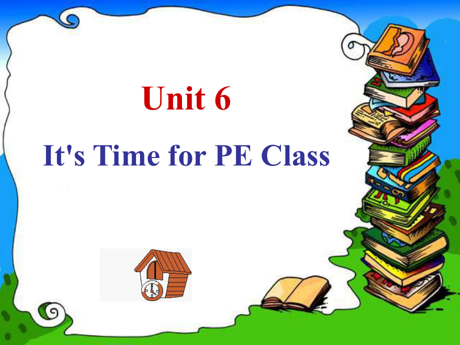 四年級上冊英語課件－Unit 6《It’s time for PE class》｜重大版 (共61張PPT)_第1頁