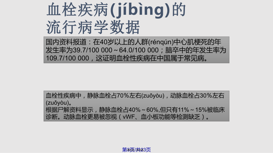 d二聚體臨床應用與實驗室檢測實用教案