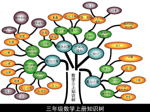 青岛版五四制三年级数学上册知识树.ppt