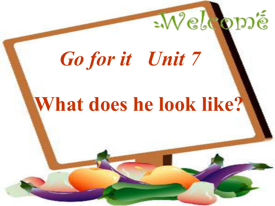 人教版（新目標(biāo)）初中七下Unit 7 What does he look like ppt課件8【淘課件網(wǎng)】_第1頁