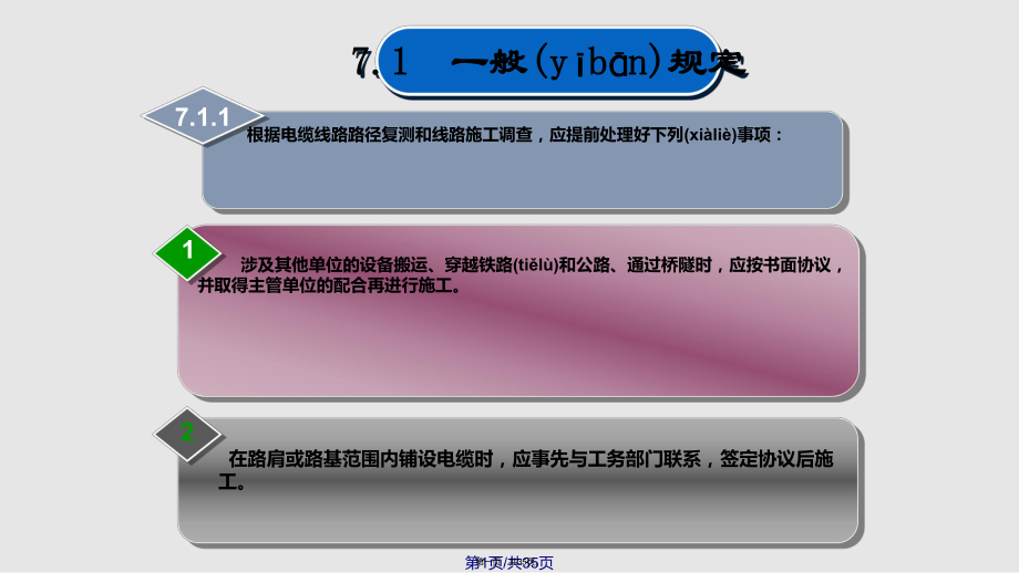 施工规范电缆线路实用教案_第1页