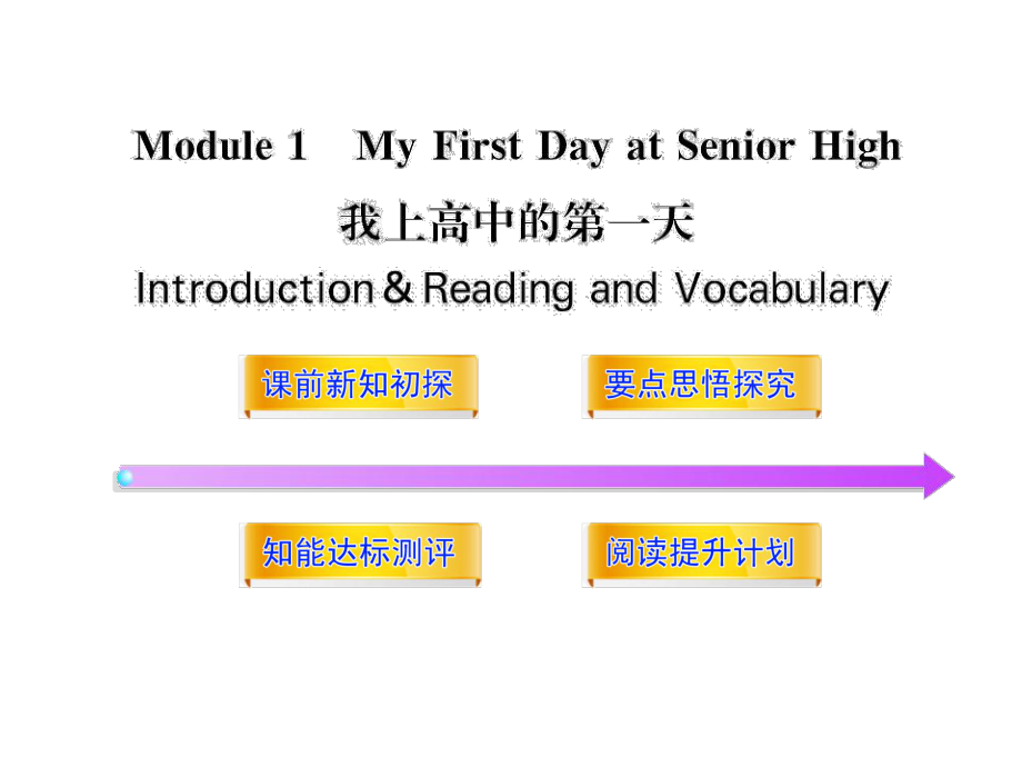 高一英語必修一外研版第一單元IntroductionReading_第1頁