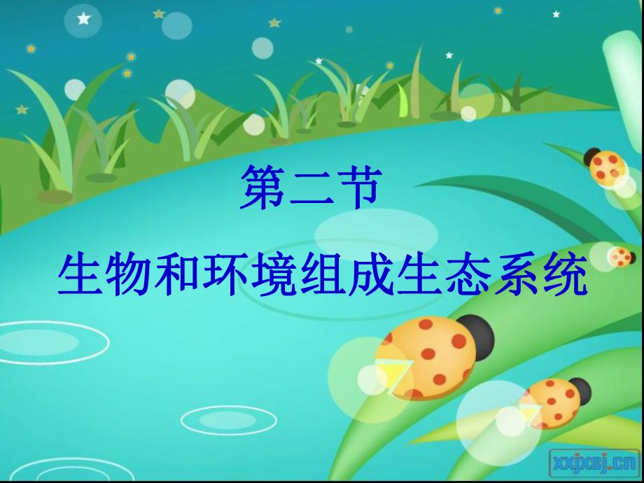 第二節(jié)生物與環(huán)境組成生態(tài)系統(tǒng) (2)_第1頁