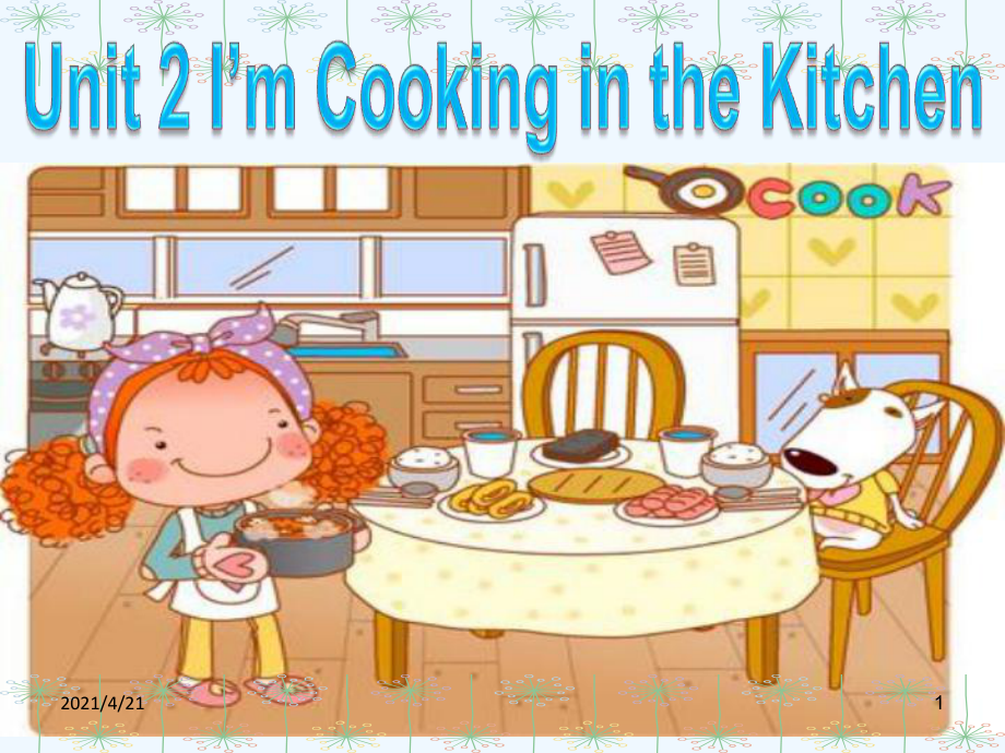 四年級下冊英語課件-Unit2I'mCookingintheKitchen (4)｜陜旅版 (共28張PPT)_第1頁