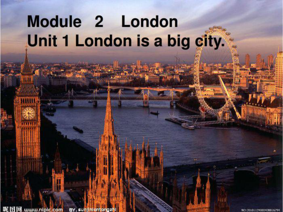 四年級下冊英語課件-Module 2 Unit 1 London is a big city∣外研版（三起） (共31張PPT)_第1頁