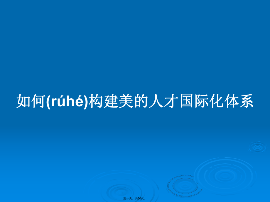 如何构建美的人才国际化体系学习教案_第1页