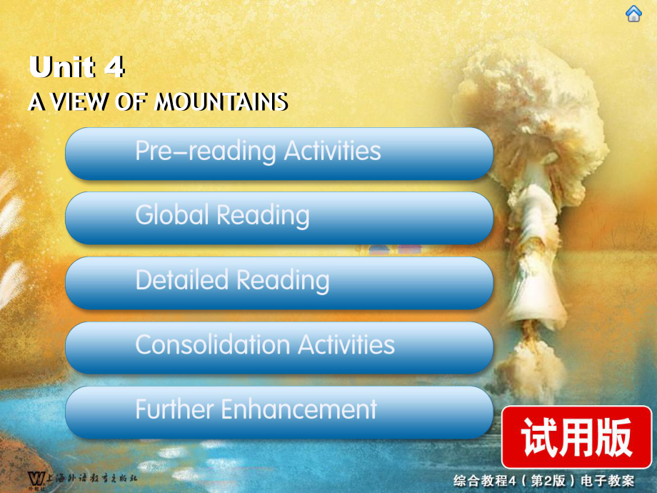 Unit4 A view of Mountains_第1页