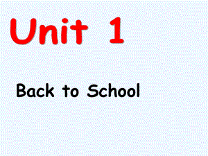 二年級下冊英語課件-Unit 1 Back to School Lesson 3 What Do You Do ｜冀教版（一起）(共20張PPT)