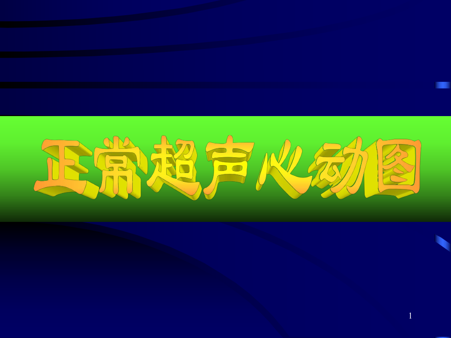 瑞金医院-正常超声心动图_第1页