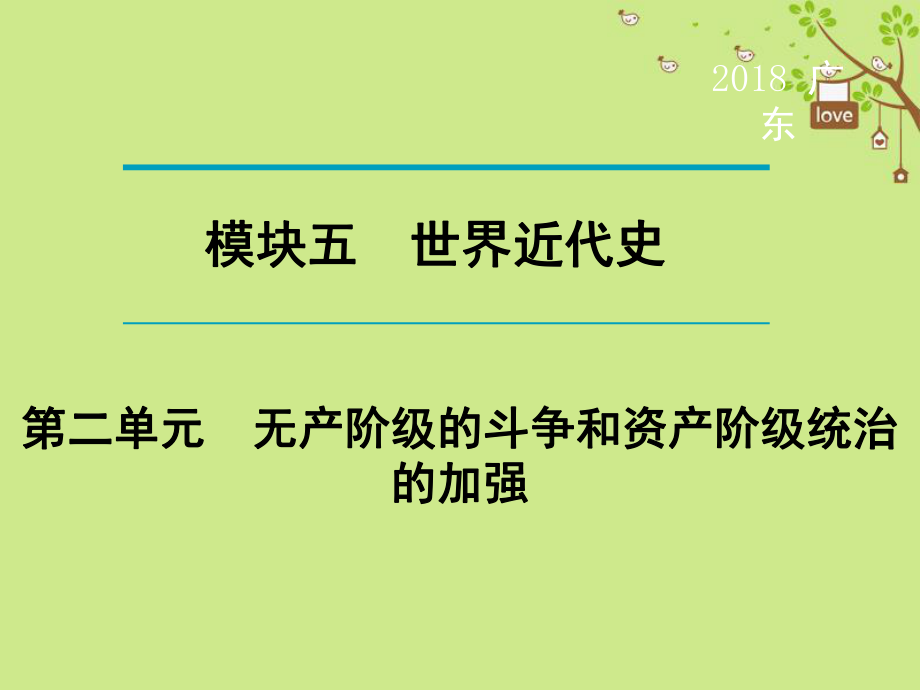 歷史第1輪 單元過關(guān) 夯實基礎(chǔ) 晚誦 模塊5 世界近代史 第2單元 無產(chǎn)階級的斗爭和資產(chǎn)階級統(tǒng)治的加強_第1頁