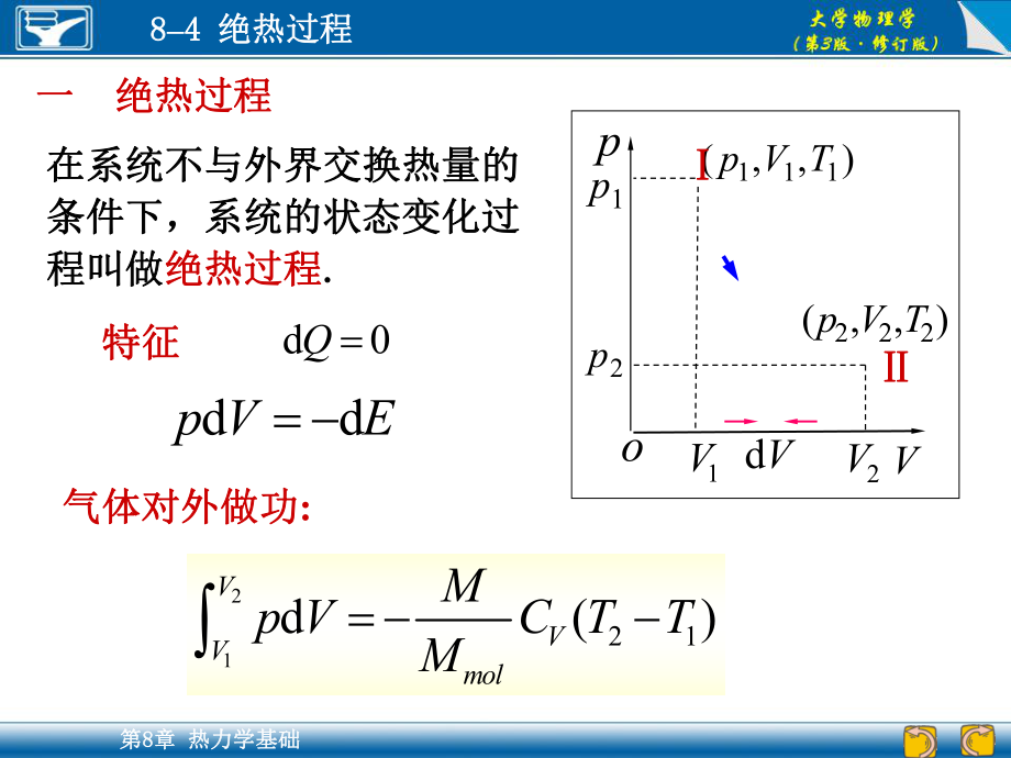 8-4 絕熱過程_第1頁