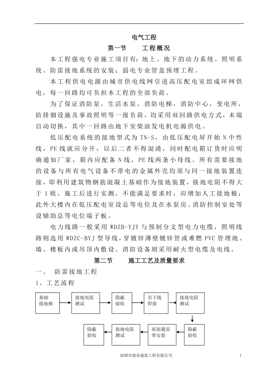 TCL水电施工组织设计_第1页