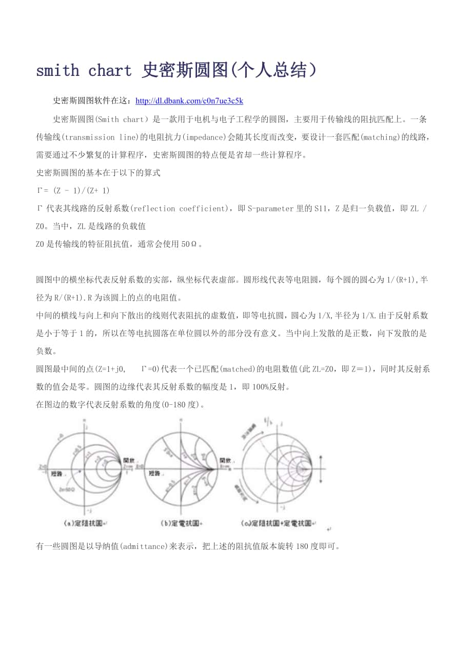 安卓版smith圆图计算图片