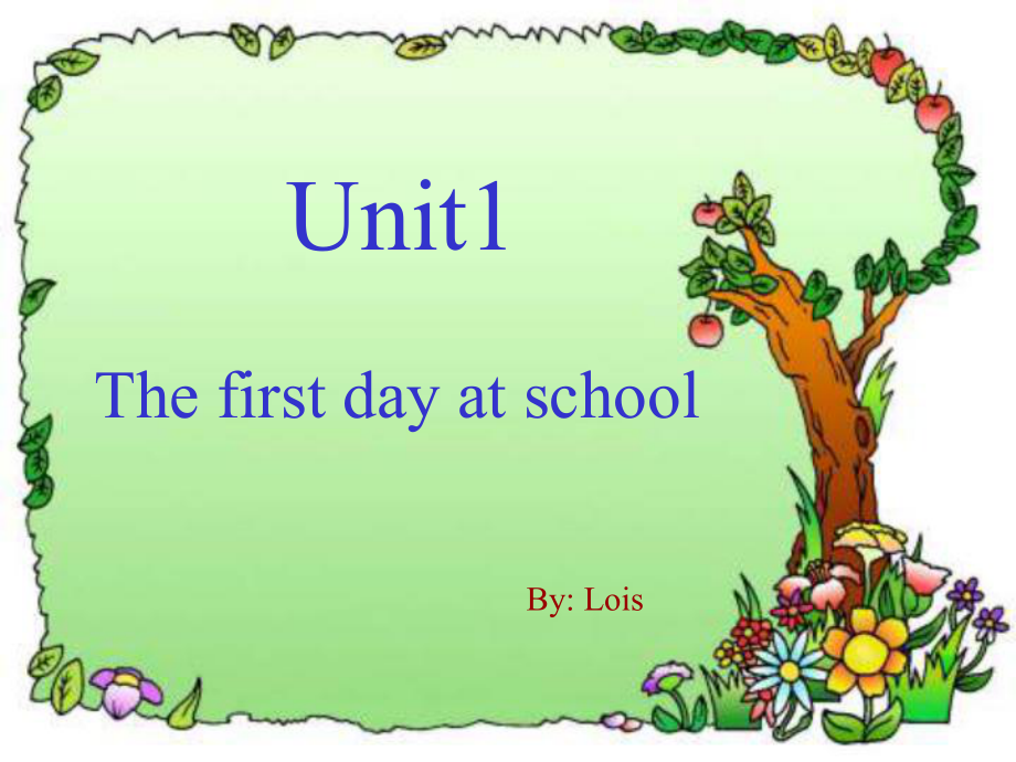 牛津5AUnit1Thefirstdayatschool_第1页