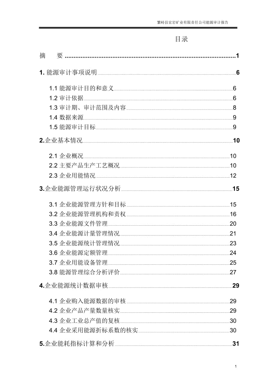 能源审计报告模板_第1页