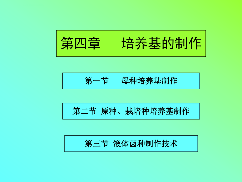 培养基的制作ppt课件_第1页