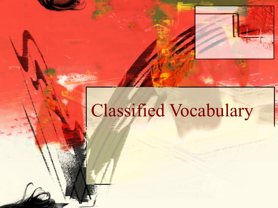 ClassifiedVocabulary_第1页