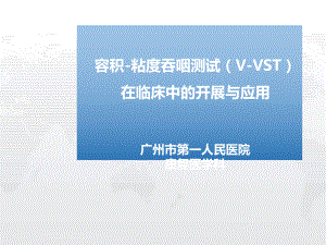 VVST评估的开展和应用ppt课件