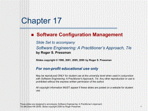 软件工程实践者的研究方法chapter17