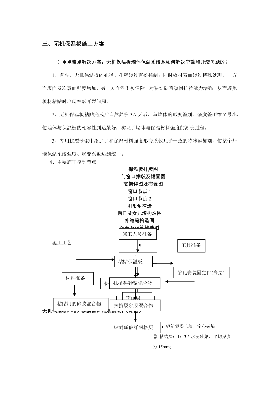 无机保温板施工方案_第1页