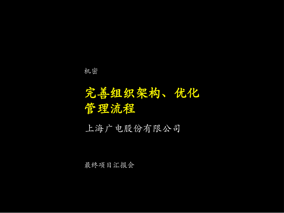 版完善组织架构优化管理流程_第1页