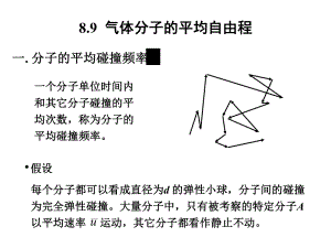 气体分子的平均自由程ppt课件