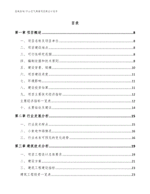 中山空气烤箱项目商业计划书_模板