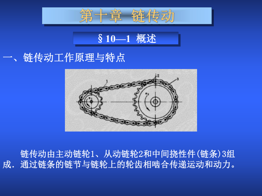 机械设计基础教学PPT链传动_第1页