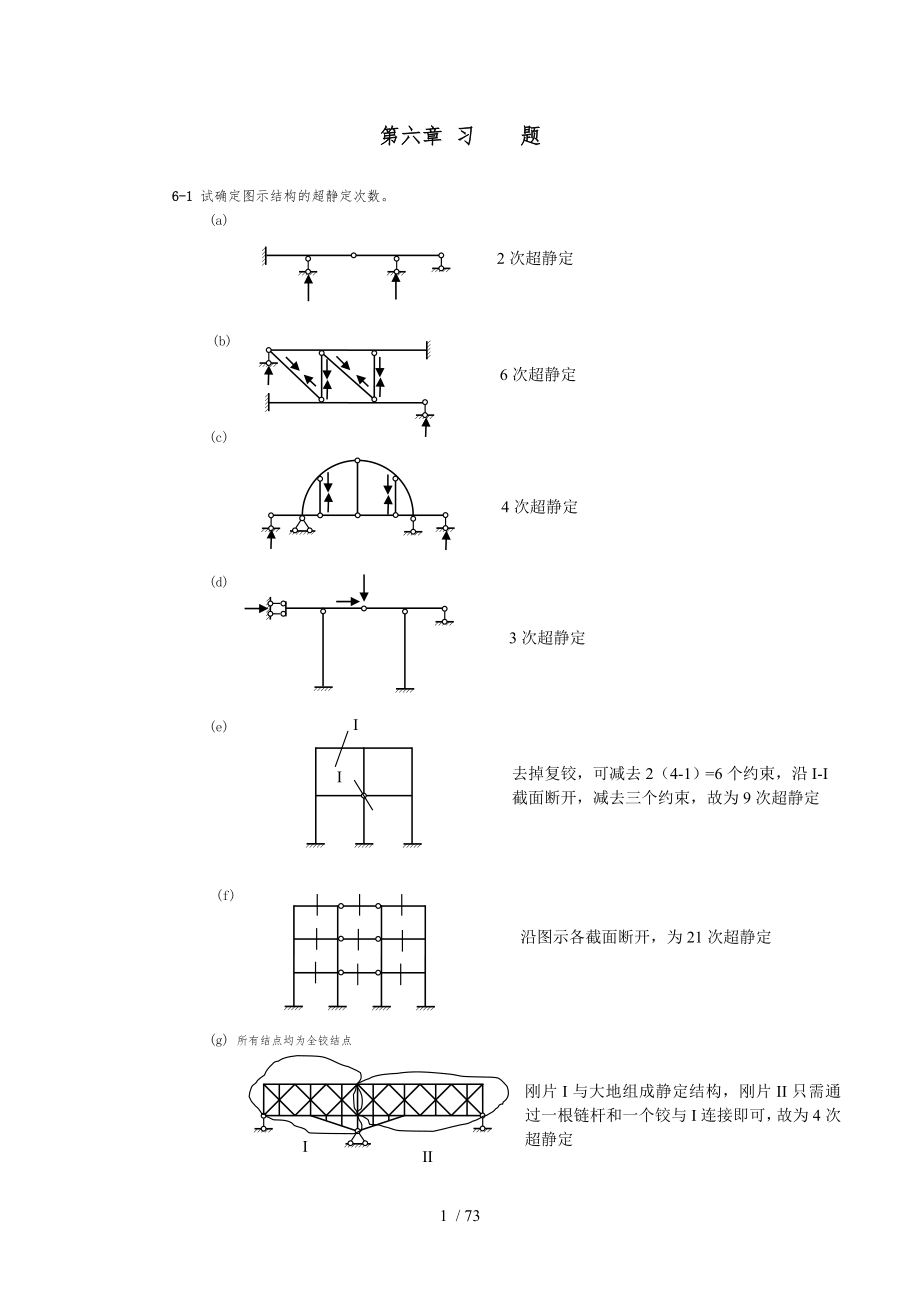 同濟(jì)大學(xué)朱慈勉版結(jié)構(gòu)力學(xué)課后答案下_第1頁(yè)