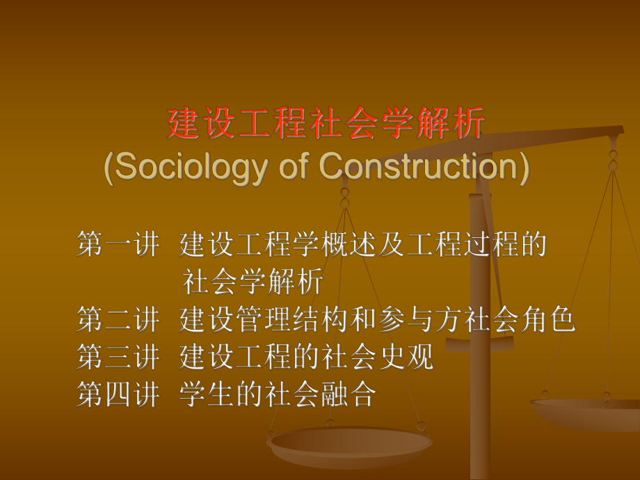 建设工程社会学解析SociologyofConstruction_第1页