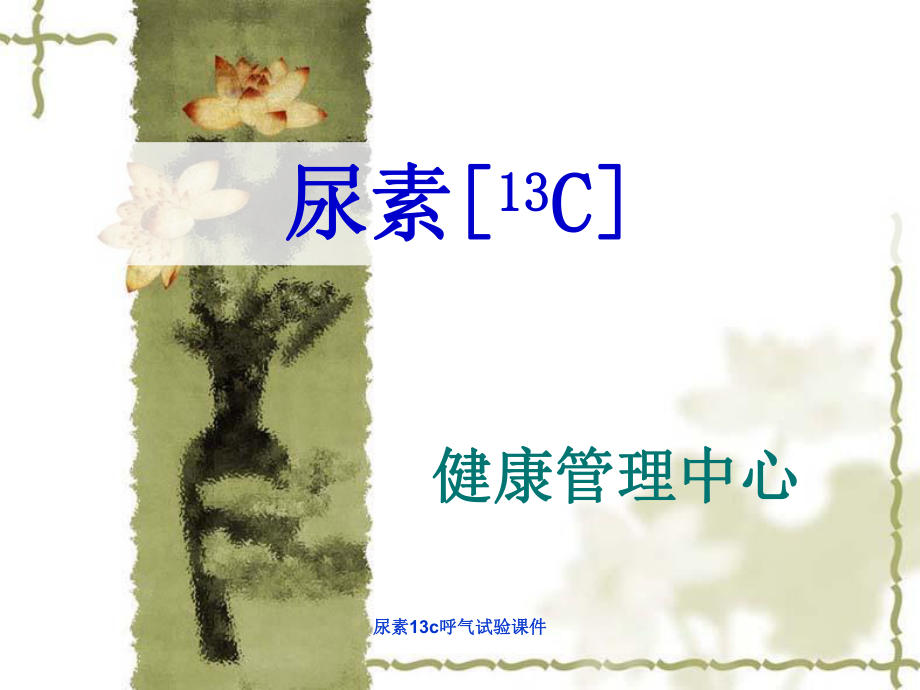 尿素13c呼气试验课件_第1页