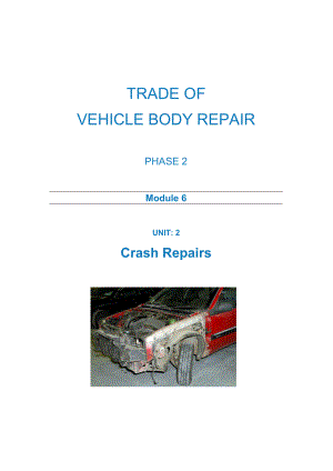 Vehicle Body RepairseCollege