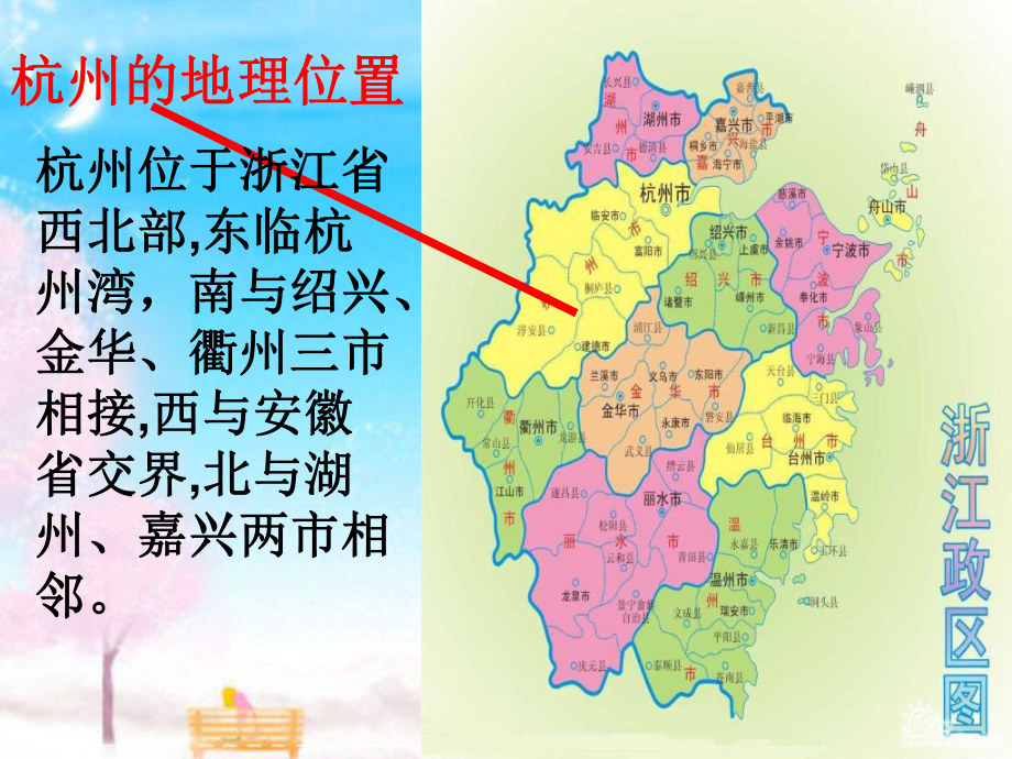 杭州市行政区划课件
